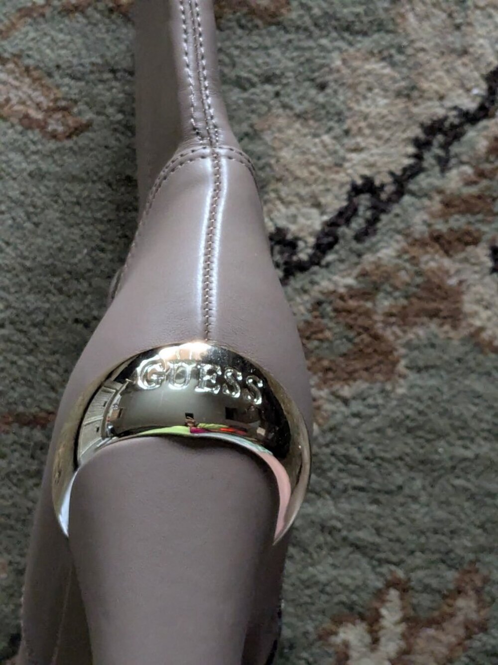 NWT: Guess Taylin Thigh High Taupe Boots - Size 9.5M - Picture 4 of 7